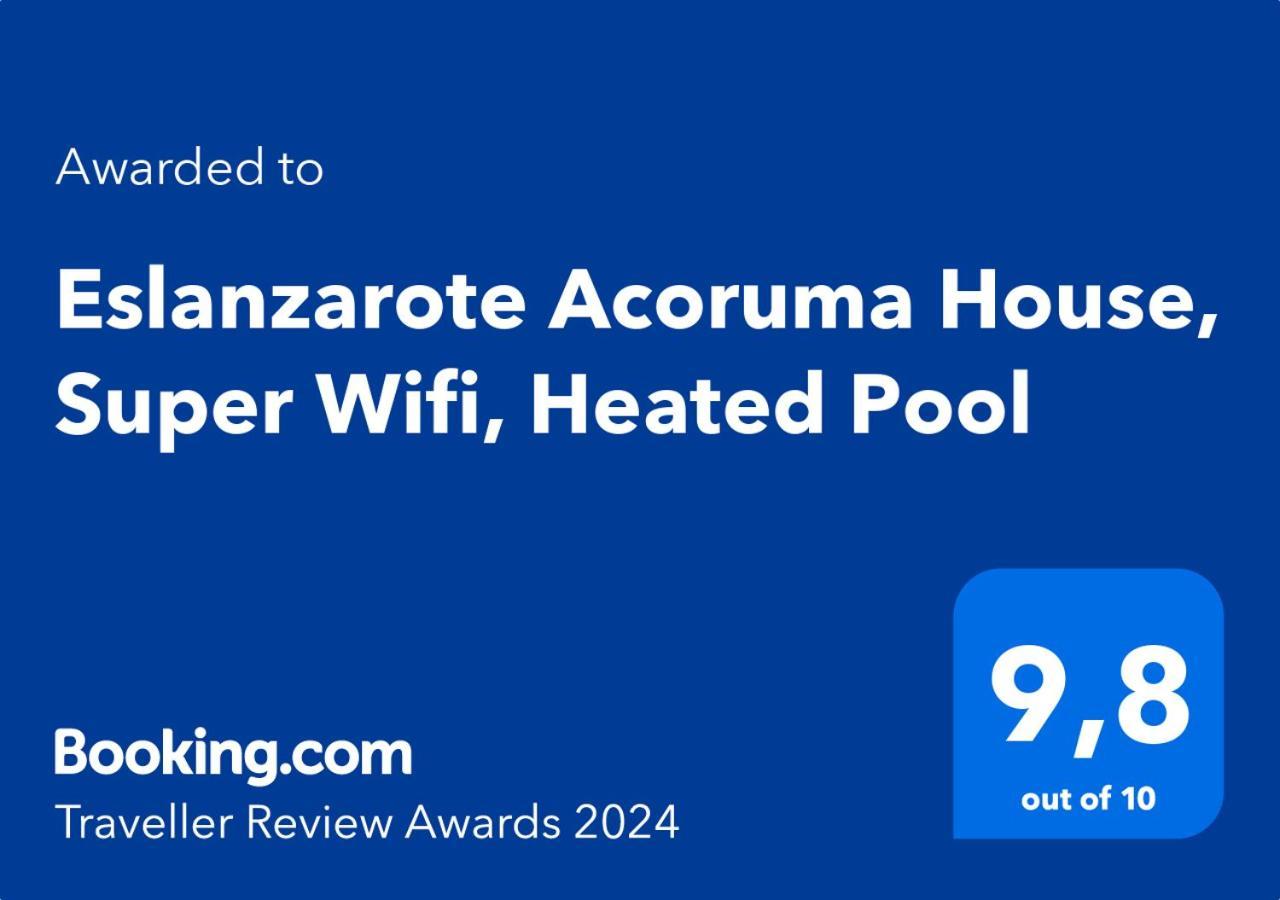 Eslanzarote Acoruma House, Super Wifi, Heated Pool Güime 외부 사진